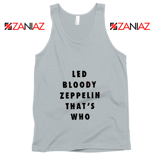 Led Zeppelin Sport Grey Tank Top