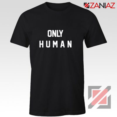 Only Human Jonas Brothers T-shirt Music Band Gift for Her Black