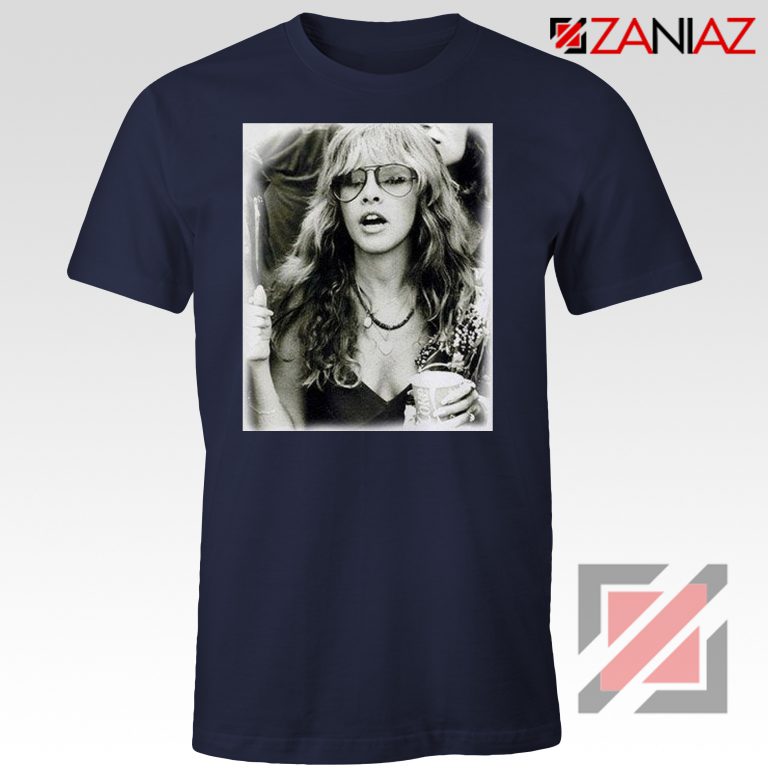 Stevie Nicks Shirt Navy