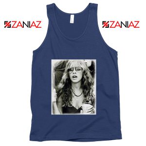 Stevie Nicks Navy Tank Top