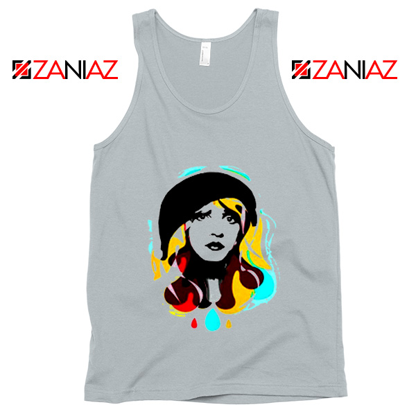 Stevie Nicks Tank Top Women’s Clothing Musician Unisex Adult New Silver
