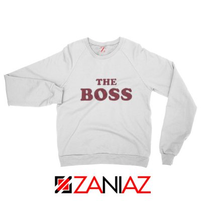 The Boss Sweatshirt American Comedy Film Sweatshirt Size S-2XL White