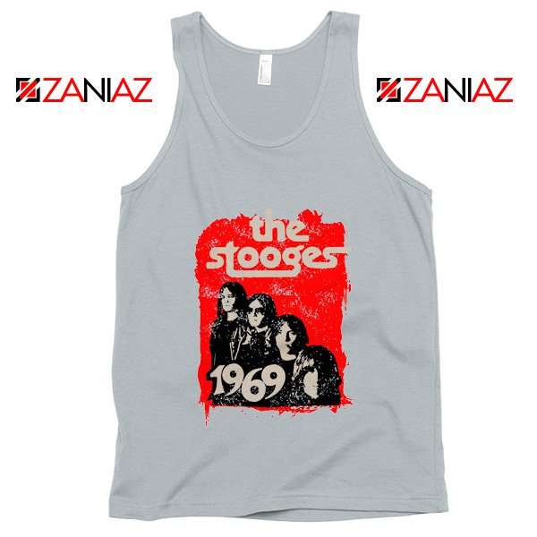 American Rock Band The Stooges Best Cheap Tank Top Size S-3XL Silver