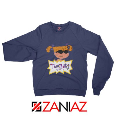 Angelica Rugrats TV Show Parody Cheap Best Sweatshirt Size S-2XL Navy