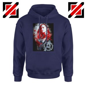 Avengers Endgame Hoodie Captain Marvel Best Hoodie Size S-2XL Navy
