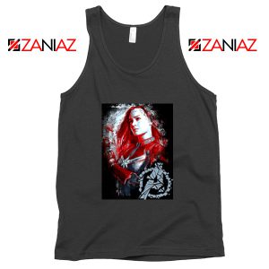 Avengers Endgame Tank Top Captain Marvel Tank Top Size S-3XL Black
