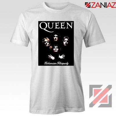 Bohemian Rhapsody T Shirt Queen Band Cheap T Shirt Size S-3XL White