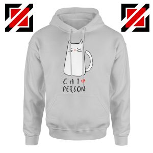 Buy Cat Lovers Hoodie Best Animal Hoodie Size S-2XL Sport Grey