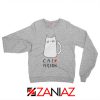 Buy Cat Lovers Sweatshirt Best Animal Sweatshirt Size S-2XL Sport Grey