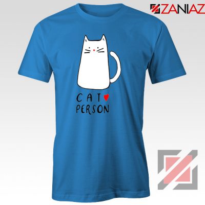 Buy Cat Lovers T-Shirt Best Animal Tee Shirt Size S-3XL Blue