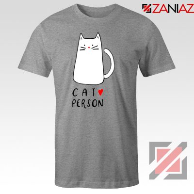 Buy Cat Lovers T-Shirt Best Animal Tee Shirt Size S-3XL Sport Grey