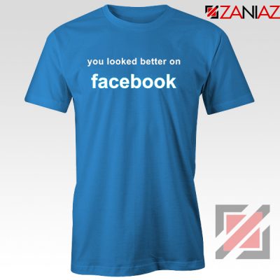 Buy Relaxed T-shirts Cheapest Funny Quote Shirts Size S-3XL Blue