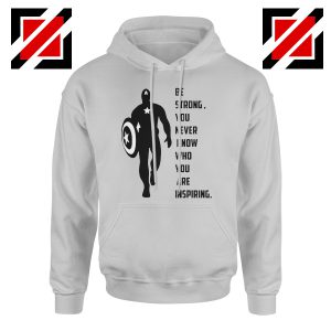 Captain America Quote Hoodie Marvel Film Cheap Hoodie Size S-2XL Sport Grey