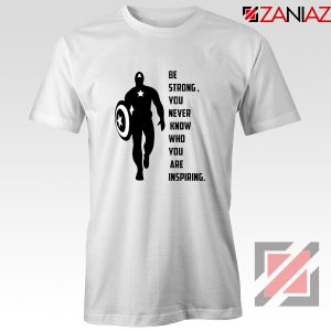 Captain America Quote T-Shirt Marvel Film Best T-Shirt Size S-3XL White