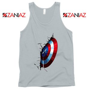 Superhero Captain America Shield Tank Top