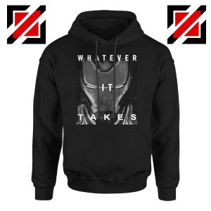 Captain America Whatever It Takes Hoodie Avengers Endgame Hoodie Black