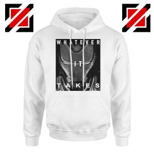 Captain America Whatever It Takes Hoodie Avengers Endgame Hoodie White