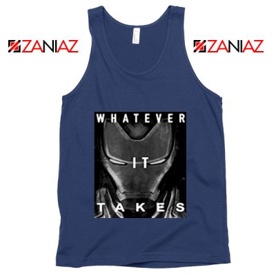 Captain America Whatever It Takes Tank Top Avengers Tank Top Navy