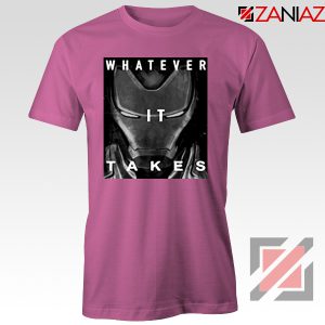 Captain America Whatever It Takes Tshirt Avengers Endgame Tshirt Pink