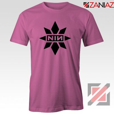 Captain Marvel X NIN T-Shirt Marvel Film Tee Shirt Size S-3XL Pink