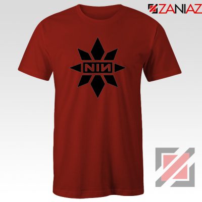 Captain Marvel X NIN T-Shirt Marvel Film Tee Shirt Size S-3XL Red