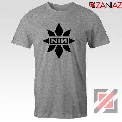 Captain Marvel X NIN T-Shirt Marvel Film Tee Shirt Size S-3XL Sport Grey