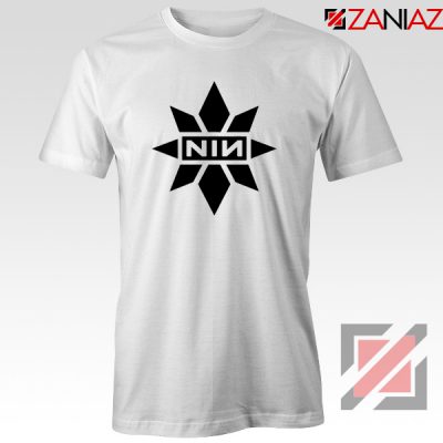 Captain Marvel X NIN T-Shirt Marvel Film Tee Shirt Size S-3XL White