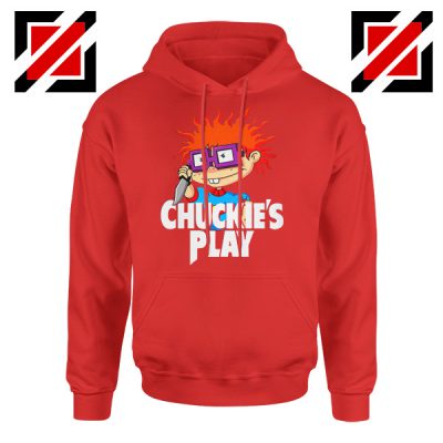 Chuckies Play Hoodie Rugrats Chuckie's Cheap Hoodie Size S-2XL Red