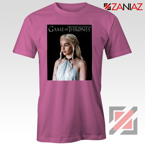 Daenerys Targaryen Tee Shirt Game of Thrones Tshirt Size S-3XL Pink