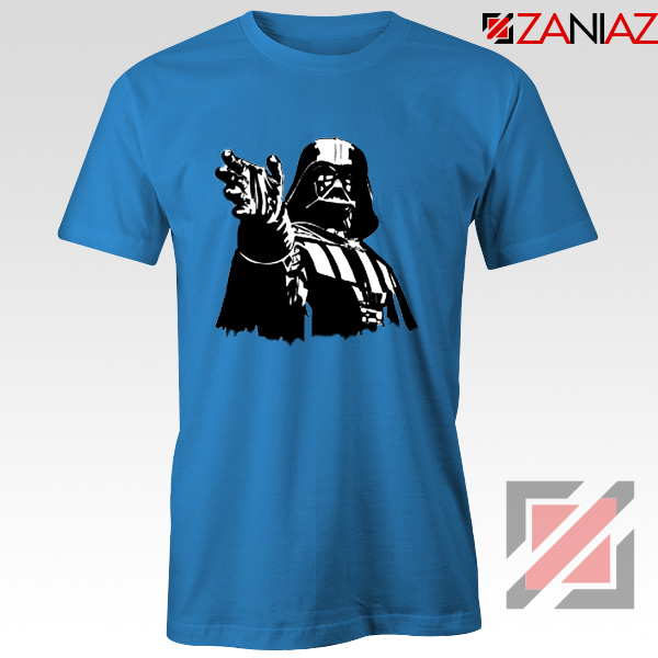 Darth Vader Star Wars T-Shirt Star Wars Movies Tee Shirt Size S-3XL Blue
