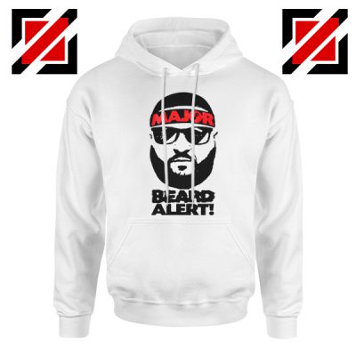 Dj Khaled Beard Alert Mens Hoodie American DJ Gift Hoodie Size S-2XL White