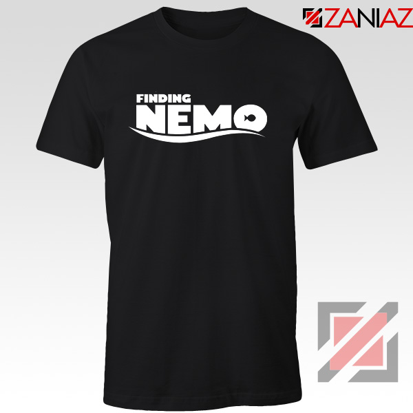 Finding Nemo Movie Logo T-Shirt Disney Pixar T-Shirt Size S-3XL Black