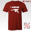 Force Be With You Tshirts Star Wars Best Tee Shirt Size S-3XL Red