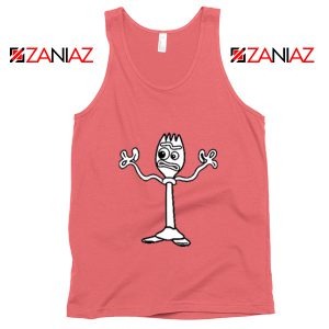 Forky Toy Story Tank Top Disneyland Best Tank Top Size S-3XL Coral
