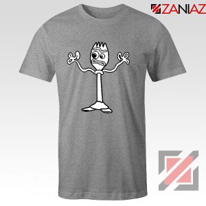 Forky Toy Story Tshirt Disneyland Best Tee Shirts Size S-3XL Grey