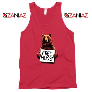 Funny Bear Free Hugs Tank Top