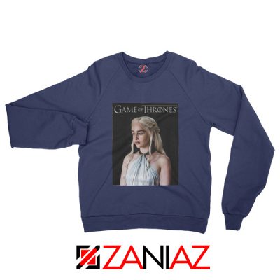Game of Thrones Daenerys Sweatshirt Women's Sweatshirt Size S-2XL Navy Blue