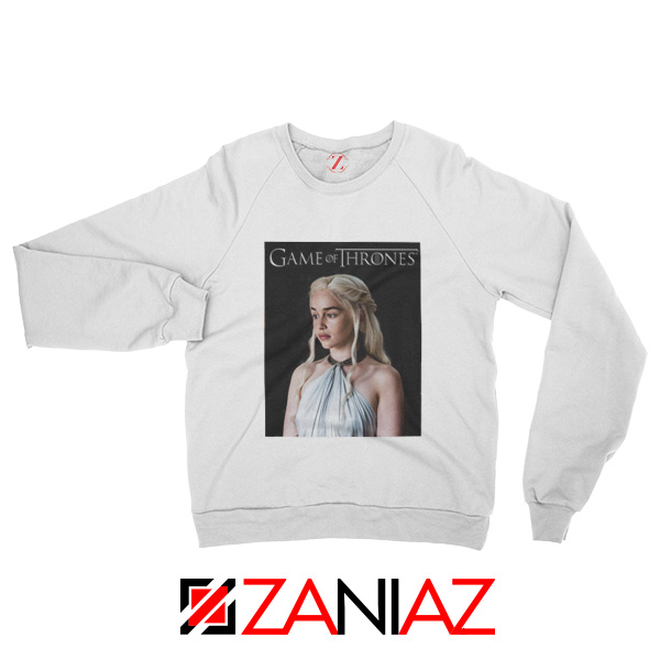 Game of Thrones Daenerys Sweatshirt Women's Sweatshirt Size S-2XL White