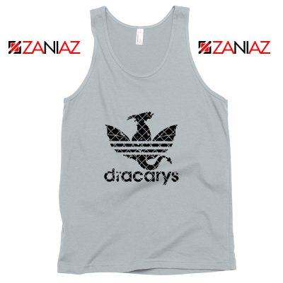 Game of Thrones Tank Top Logo Dracarys Cheap Tank Top Size S-3XL New Silver