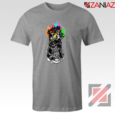 Gauntlet Thanos Avengers Villain Best T-shirts Size S-3XL Grey