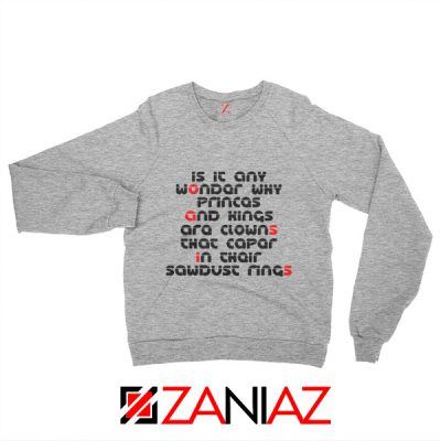 Go Let It Out Oasis Lyrics Sweatshirt Oasis Band Sweatshirt Size S-2XL Grey