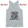 Go Let It Out Oasis Lyrics Tank Top Oasis Band Tank Top Size S-3XL Grey