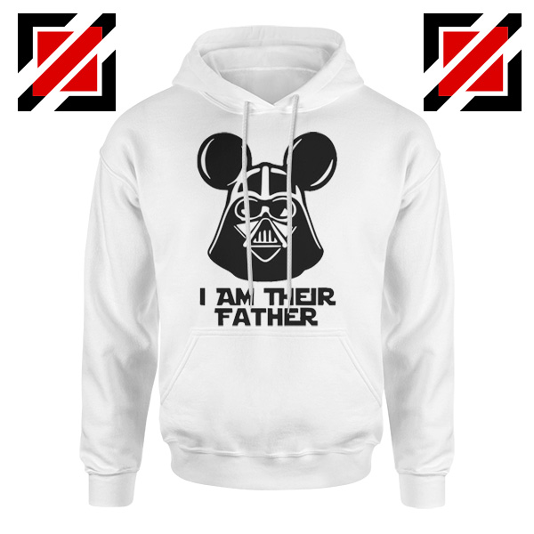 I Am Their Father Nice Hoodie Star Wars Disney Mickey Size S-2XL White