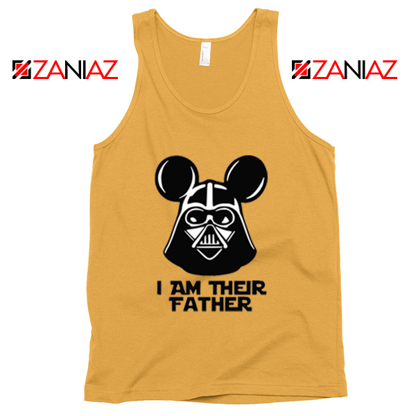 I Am Their Father Nice Tank Top Star Wars Disney Mickey Size S-3XL Sunshine