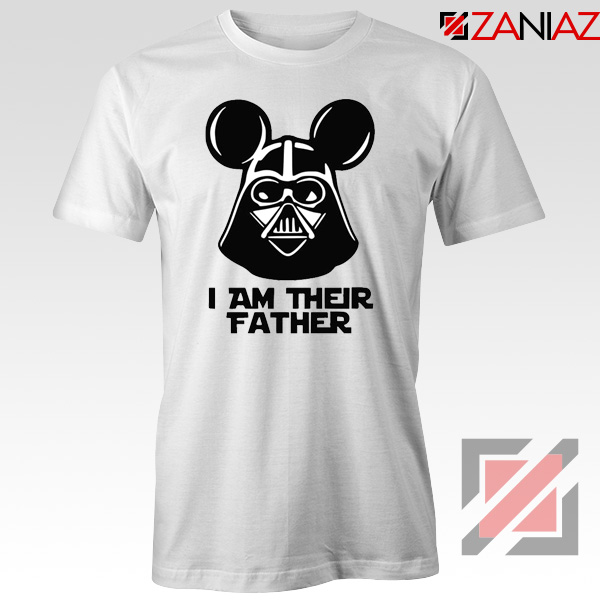I Am Their Father Nice Tshirt Star Wars Disney Mickey Size S-3XL White