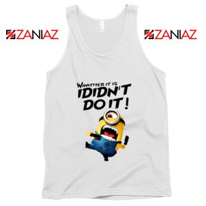 I Didnt Do It Minion Tank Top