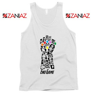 Infinity Gauntlet Marvel Comics Tank Tops Avengers Endgame White