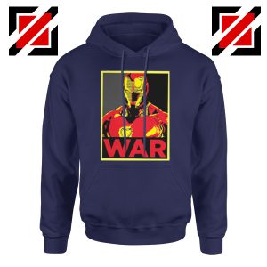 Iron Man War Hoodie Infinity War Cheap Hoodie Size S-2XL Navy Blue
