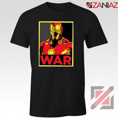 Iron Man War T-shirt Infinity War Cheap Tee Shirts Size S-3XL Black