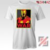 Iron Man War T-shirt Infinity War Cheap Tee Shirts Size S-3XL White
